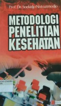 Metodologi Penelitian Kesehatan
