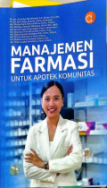 Manajemen Farmasi Untuk Apotek Komunitas